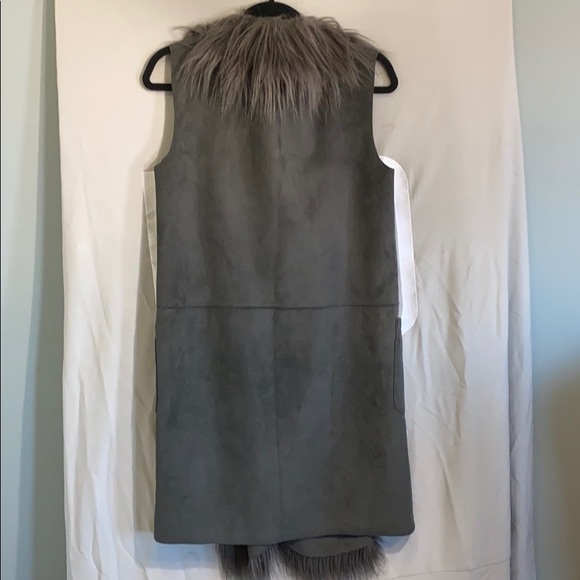 Marciano vest in a charcoal grey SZ S - Picture 4 of 7